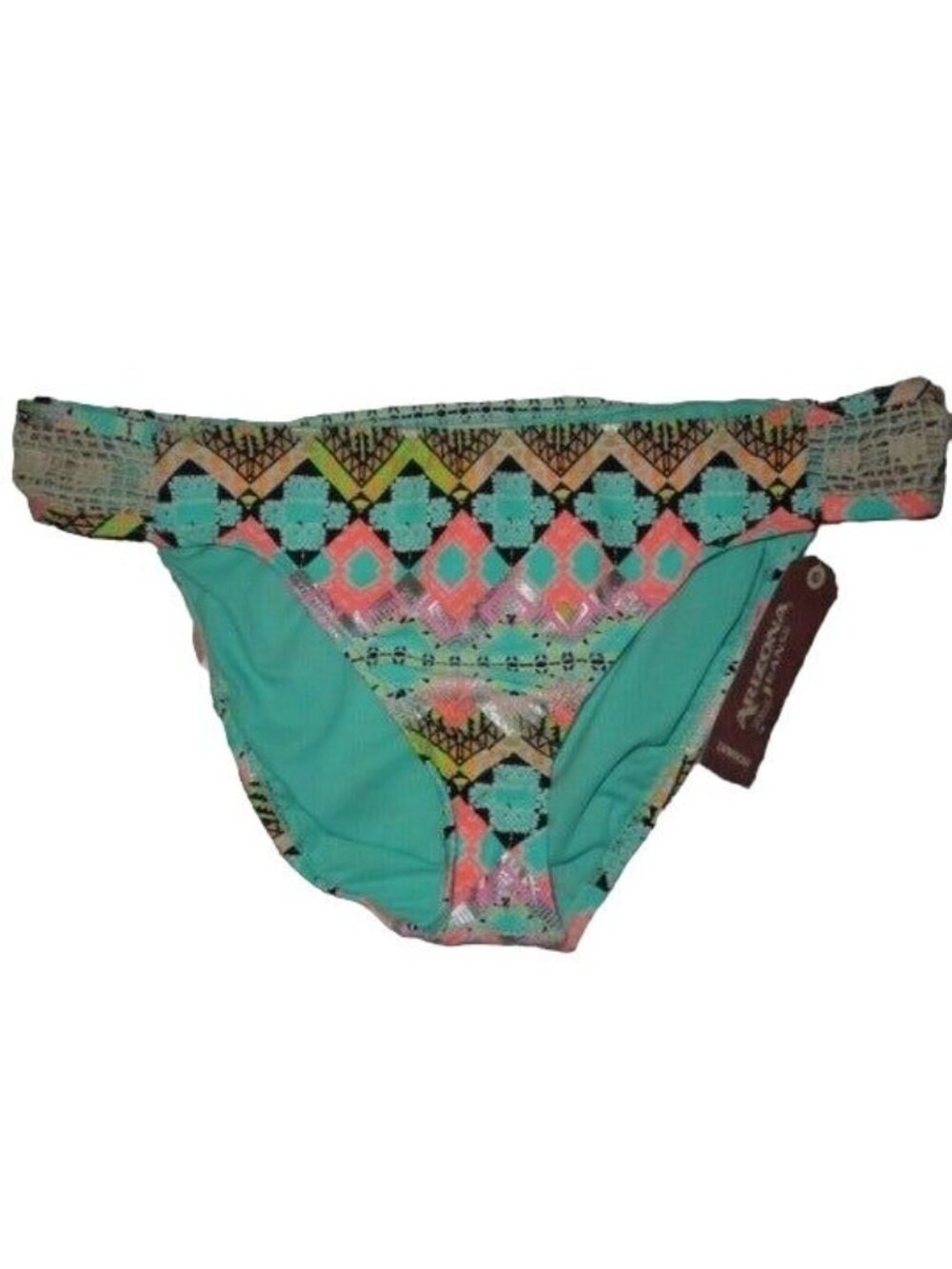 Arizona Splash of Color Swimwear Bottoms Size Medium